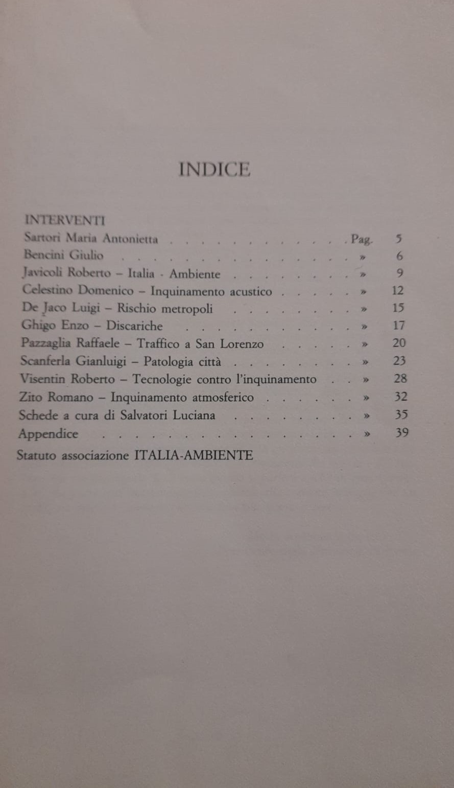 Tecnologie contro l’inquinamento