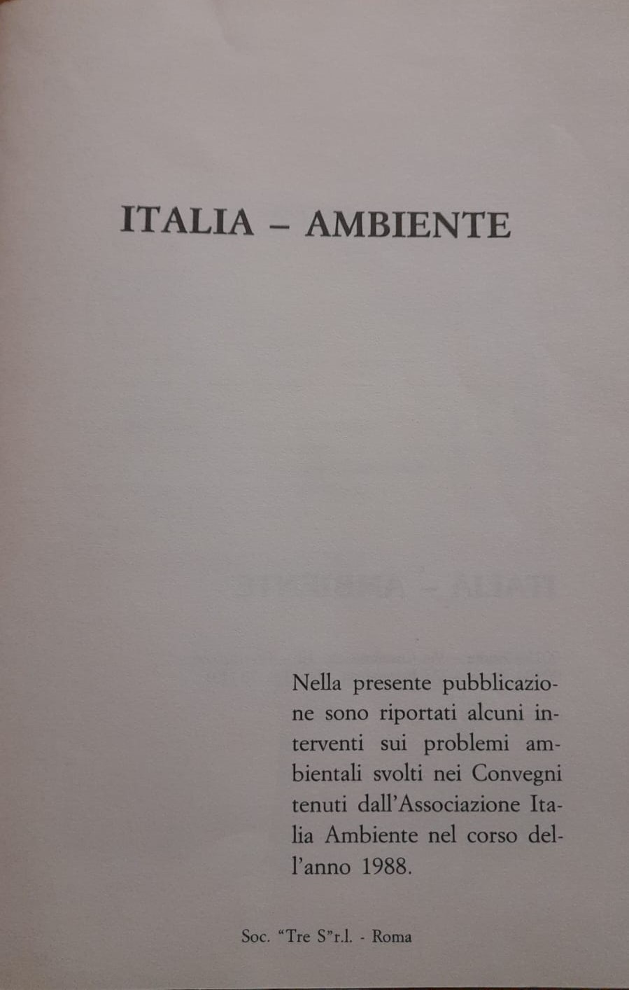 Tecnologie contro l’inquinamento